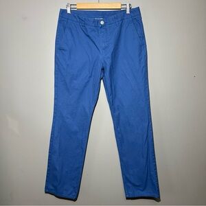 Bonobos Pants Mens 33x32 Blue Straight Fit Chinos Preppy Casual